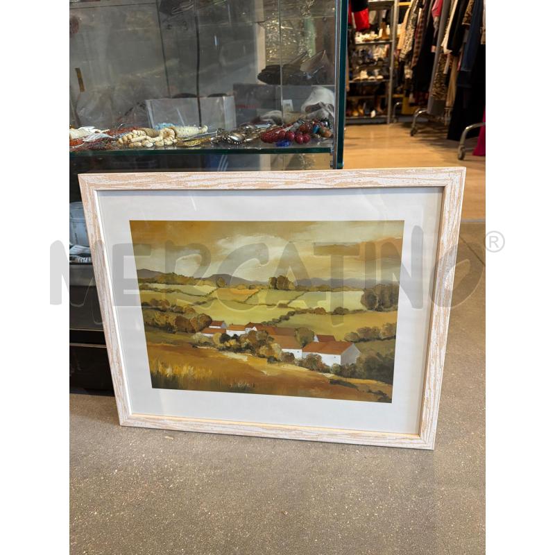 QUADRO ARREDO STAMPA PAESAGGIO CAMPAGNA  | Mercatino dell'Usato Faenza 1