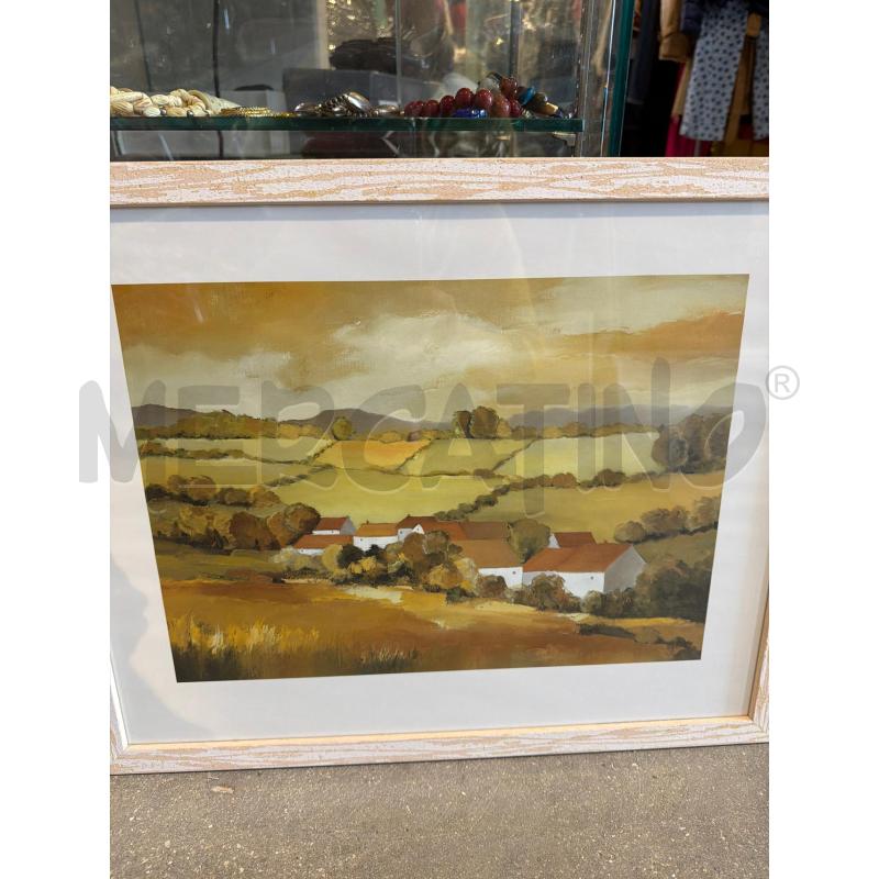 QUADRO ARREDO STAMPA PAESAGGIO CAMPAGNA  | Mercatino dell'Usato Faenza 2