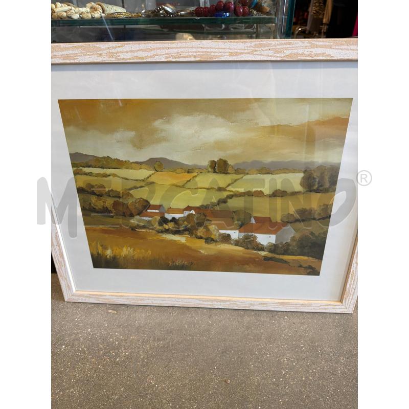 QUADRO ARREDO STAMPA PAESAGGIO CAMPAGNA  | Mercatino dell'Usato Faenza 3