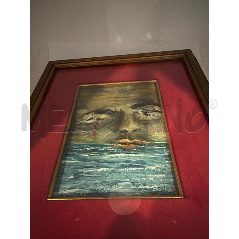 QUADRO ARREDO - LA SCOMPARSA DEL CRISTO NEGRO | Mercatino dell'Usato Faenza 2