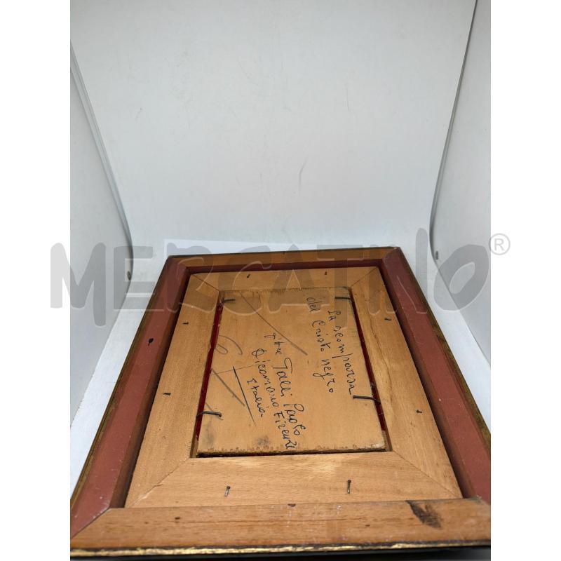 QUADRO ARREDO - LA SCOMPARSA DEL CRISTO NEGRO | Mercatino dell'Usato Faenza 4
