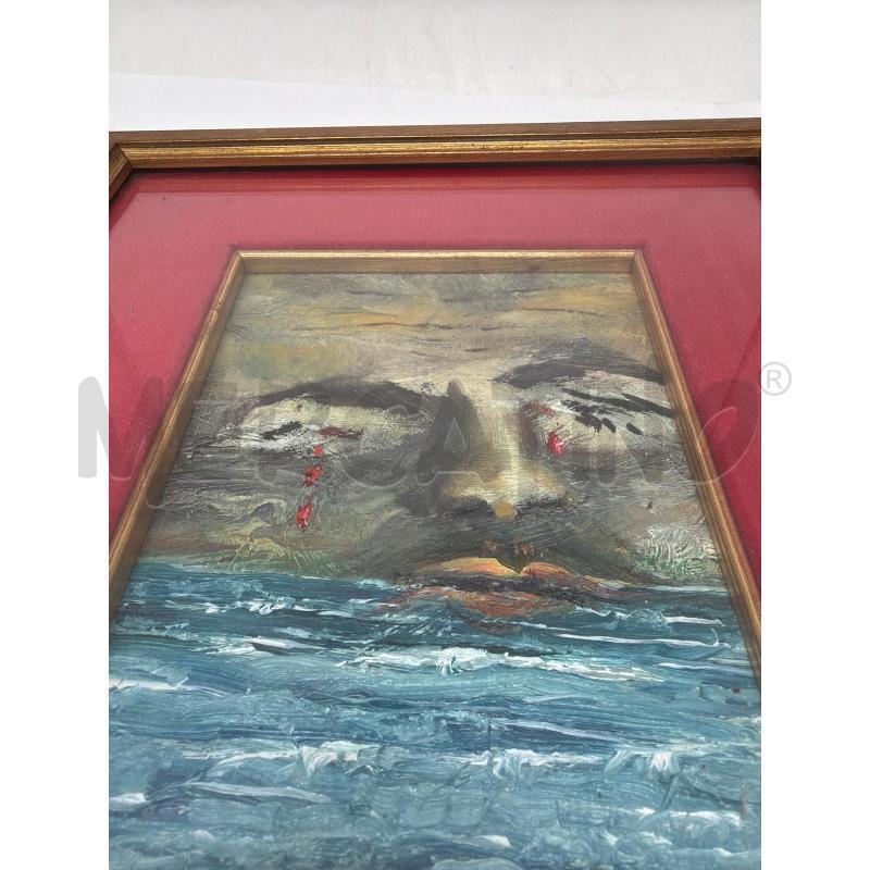 QUADRO ARREDO - LA SCOMPARSA DEL CRISTO NEGRO | Mercatino dell'Usato Faenza 5