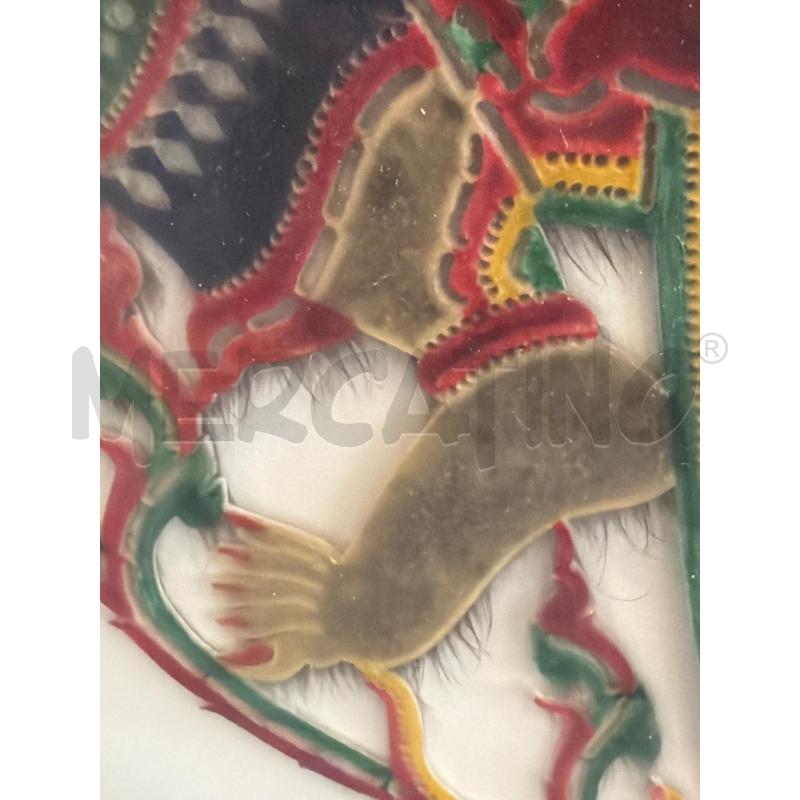 QUADRO ASIATICO PELLE ANIMALE  | Mercatino dell'Usato Faenza 2