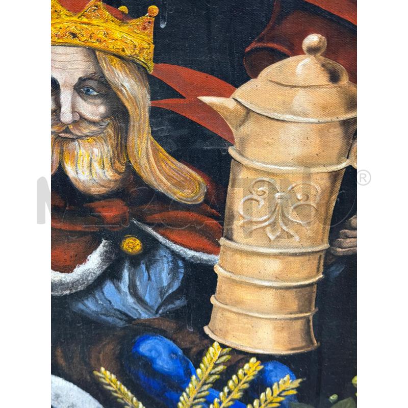 QUADRO BIRRA GAMBRINUS DIPINTO | Mercatino dell'Usato Faenza 3