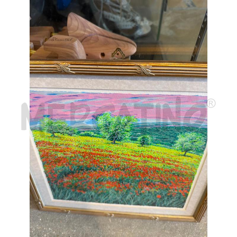 QUADRO CAMPO DI PAPAVERI NUMERATO/200 | Mercatino dell'Usato Faenza 2
