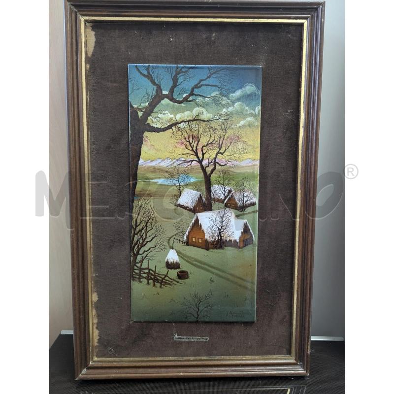 QUADRO CERAMICA FRANCO ZAULI FAENZA | Mercatino dell'Usato Faenza 1