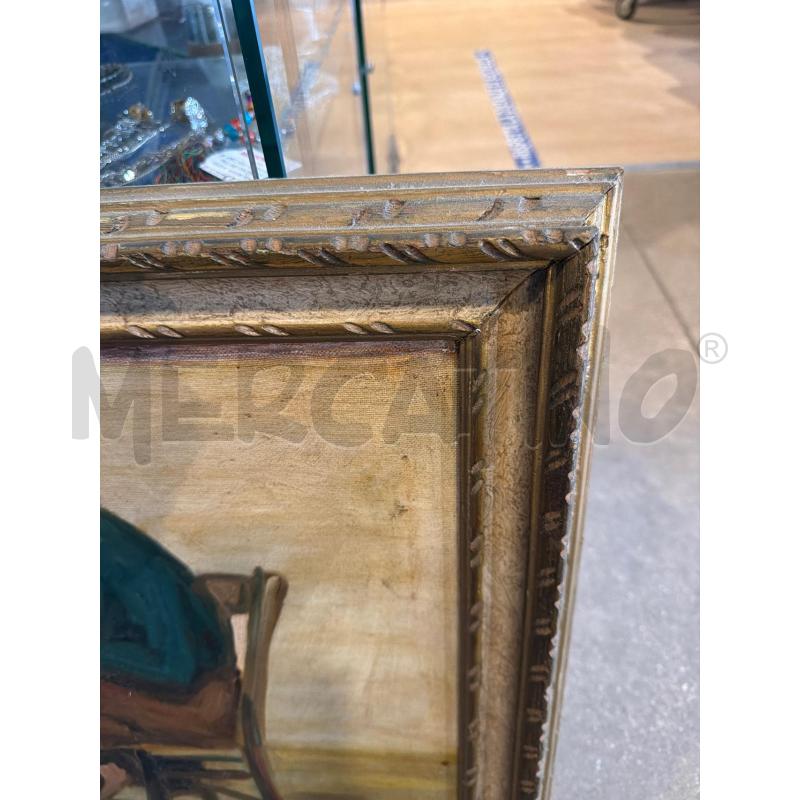 QUADRO CULTURA CONTADINA PITTURA ANZIANE CUCIONO  | Mercatino dell'Usato Faenza 2