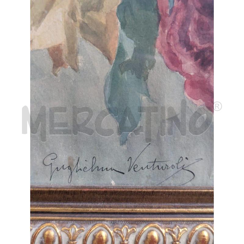 QUADRO G.VENTUROLI CORNICE LAVORATA | Mercatino dell'Usato Faenza 3