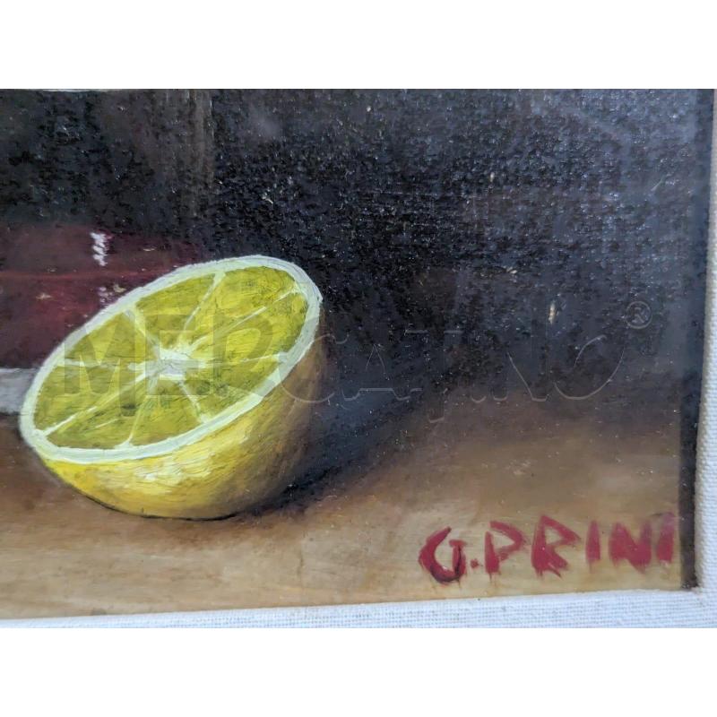 QUADRO GIANFRANCO PRINI- NATURA MORTA | Mercatino dell'Usato Faenza 4