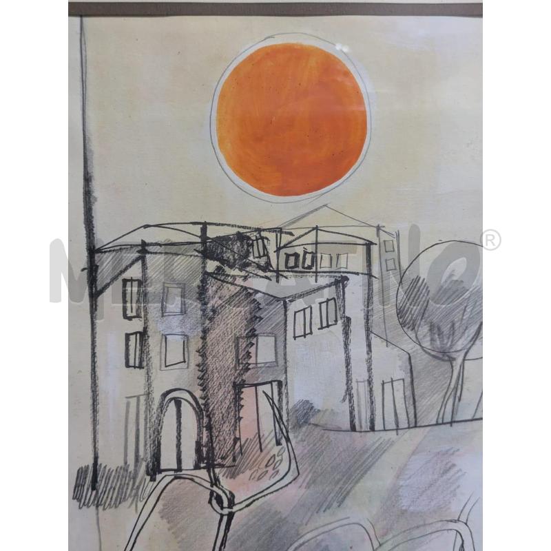 QUADRO GUERRINO BARDEGGIA TECNICA MISTA - 60X80CM | Mercatino dell'Usato Faenza 2