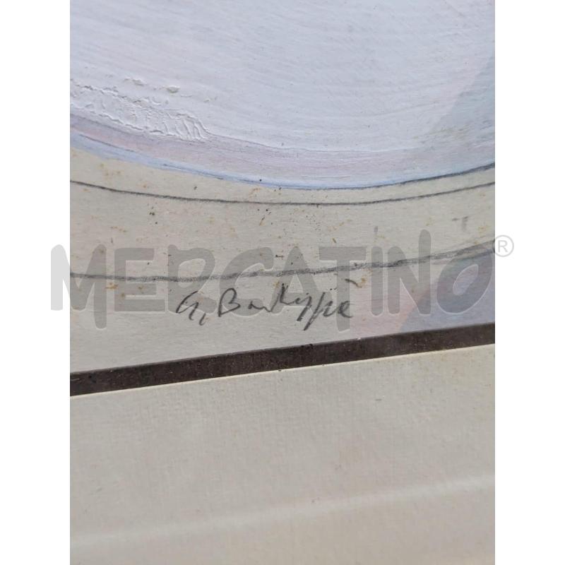 QUADRO GUERRINO BARDEGGIA TECNICA MISTA - 60X80CM | Mercatino dell'Usato Faenza 5