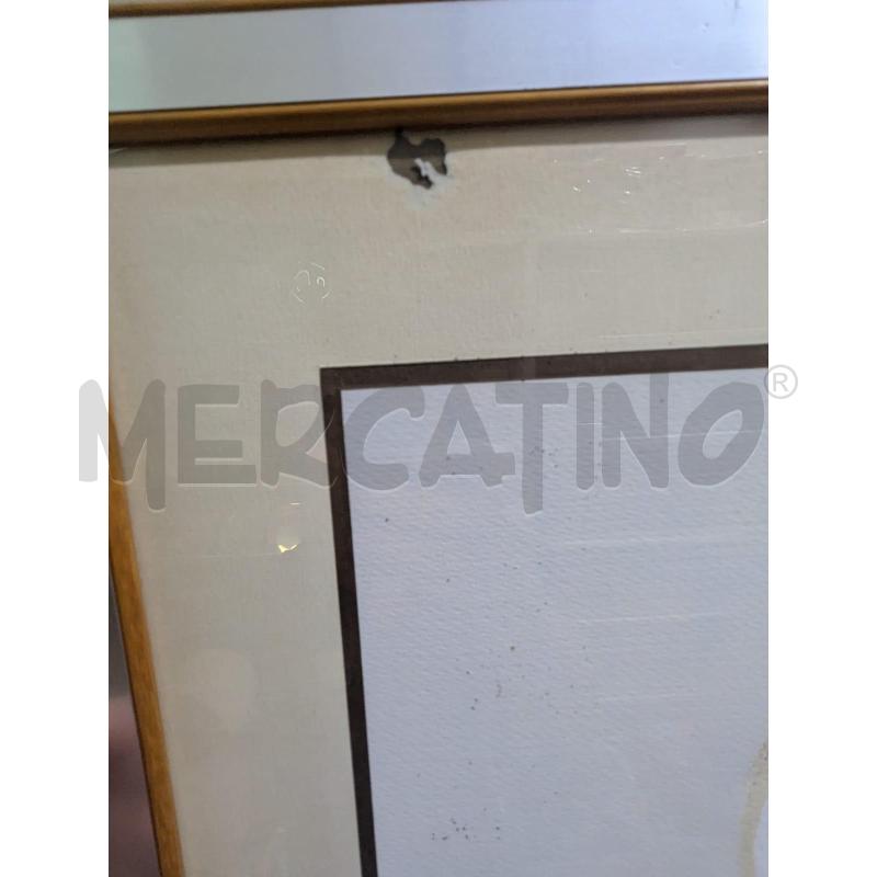 QUADRO GUERRINO BARDEGGIA TECNICA MISTA - 60X80CM | Mercatino dell'Usato Faenza 5