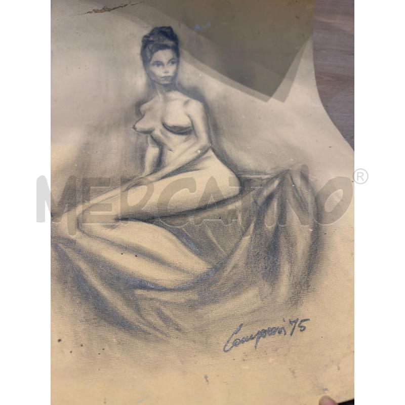 QUADRO NUDO DI DONNA CAMPORSEI 1975 | Mercatino dell'Usato Faenza 3