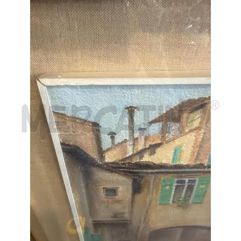 QUADRO PAESAGGIO ARTE ITALIA TELA ADOLFO BUSI FAENZA BOLOGNA | Mercatino dell'Usato Faenza 4