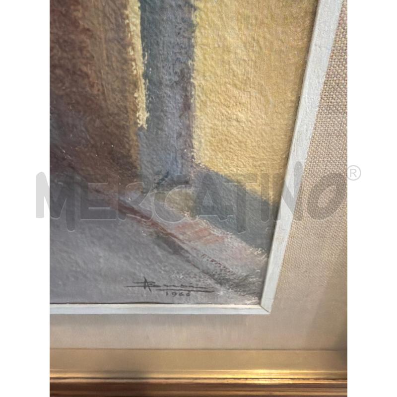 QUADRO PAESAGGIO ARTE ITALIA TELA ADOLFO BUSI FAENZA BOLOGNA | Mercatino dell'Usato Faenza 5