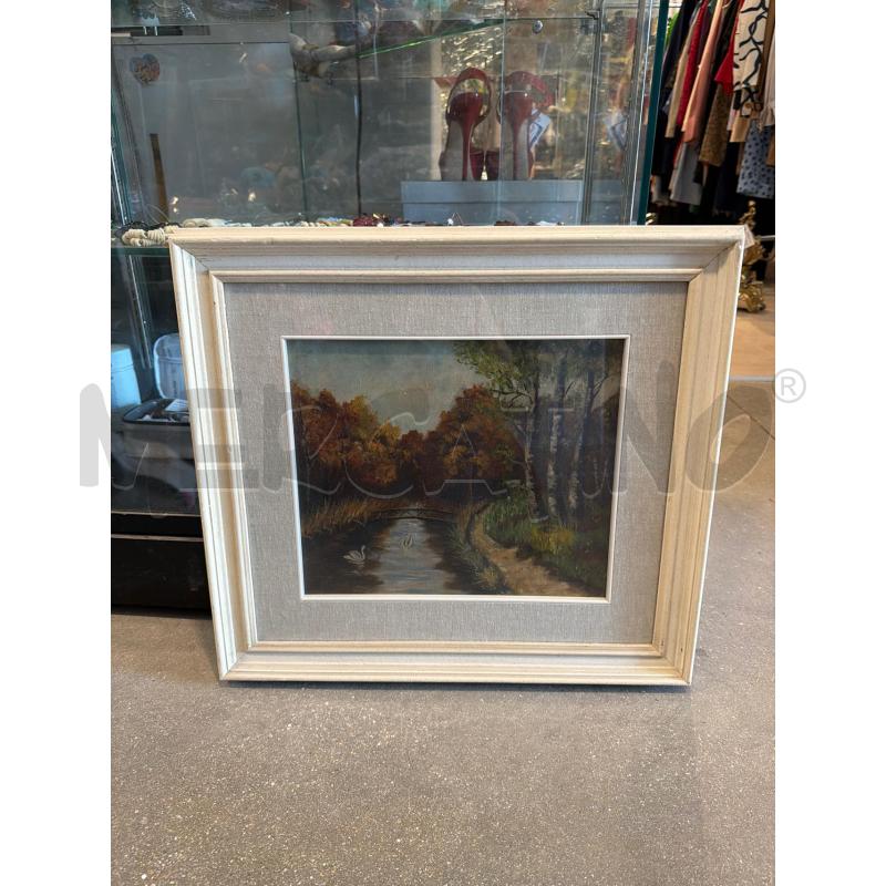 QUADRO PAESAGGIO DIPINTO  | Mercatino dell'Usato Faenza 1