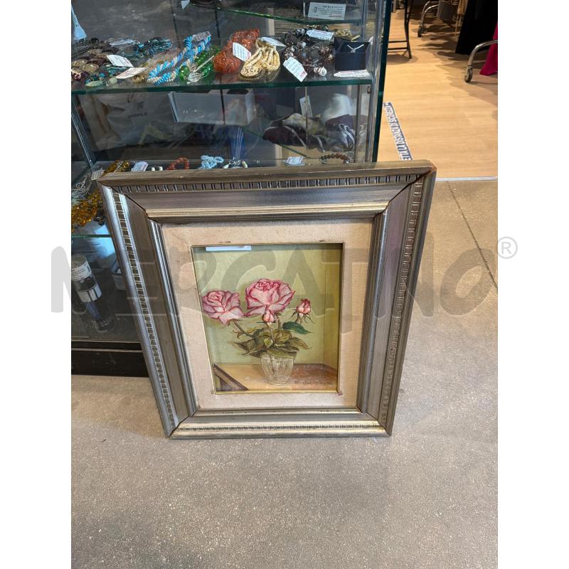 QUADRO PITTURA FIORI  | Mercatino dell'Usato Faenza 1