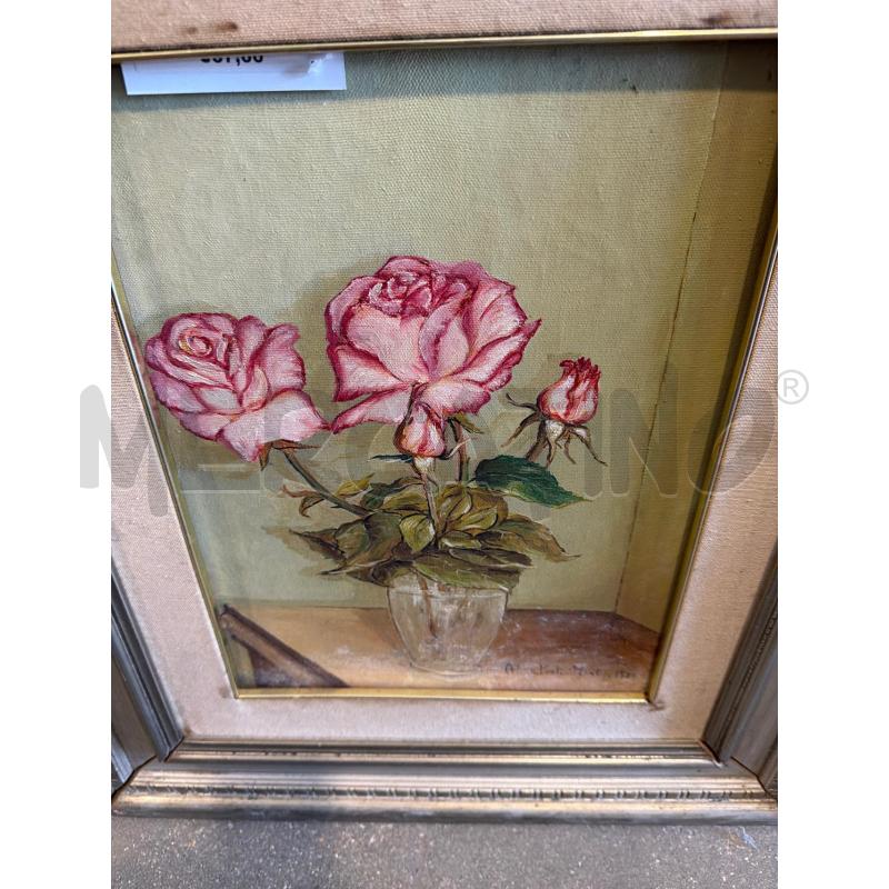 QUADRO PITTURA FIORI  | Mercatino dell'Usato Faenza 2