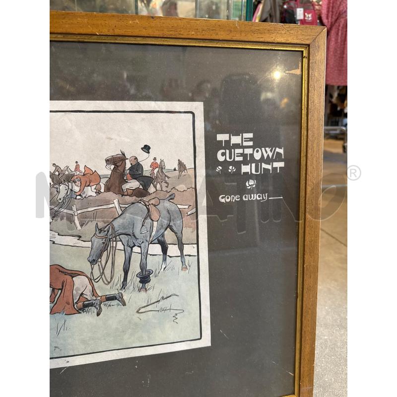 QUADRO STAMPO CUETOWN HUNT  | Mercatino dell'Usato Faenza 2