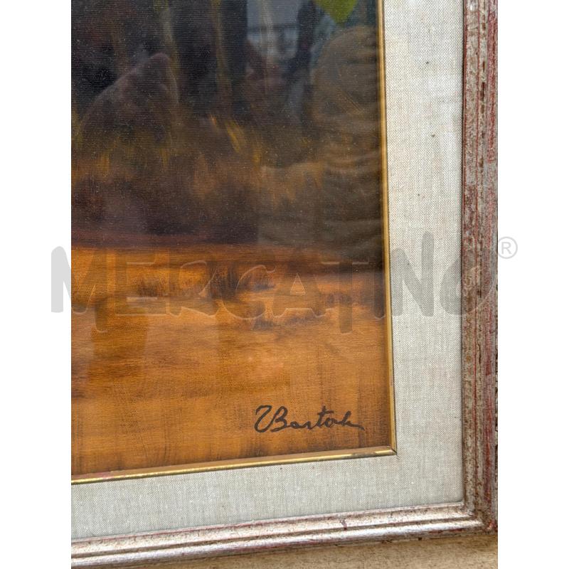 QUADRO TULLIO BARTOLI FIRENZE OLIO SU TELA PAESAGGIO  | Mercatino dell'Usato Faenza 2