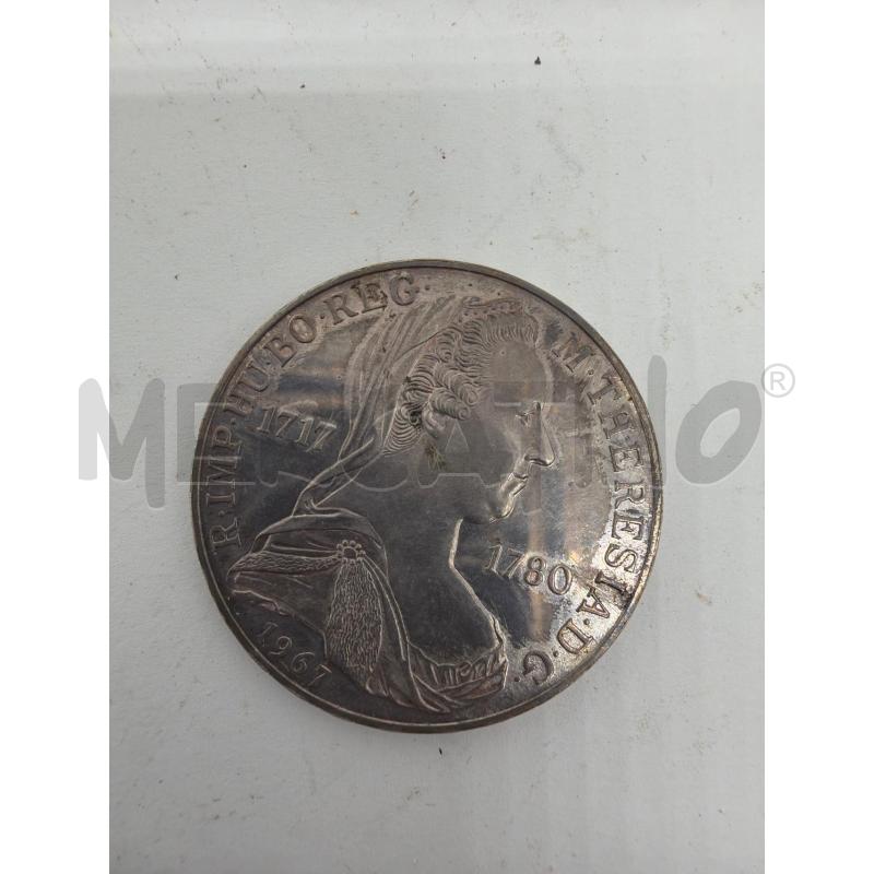 RARA MONETA ARGENTO AUSTRIA 25 SCELLINI 1967 - 250° ANNIVERSARIO DI MARIA TERESA | Mercatino dell'Usato Faenza 1