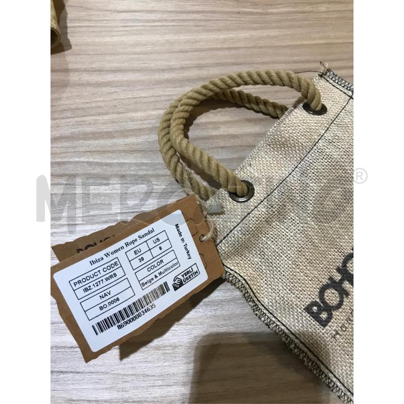 SANDALI DONNA BOHONOMAD CORDA SOLORATA 39 | Mercatino dell'Usato Faenza 4