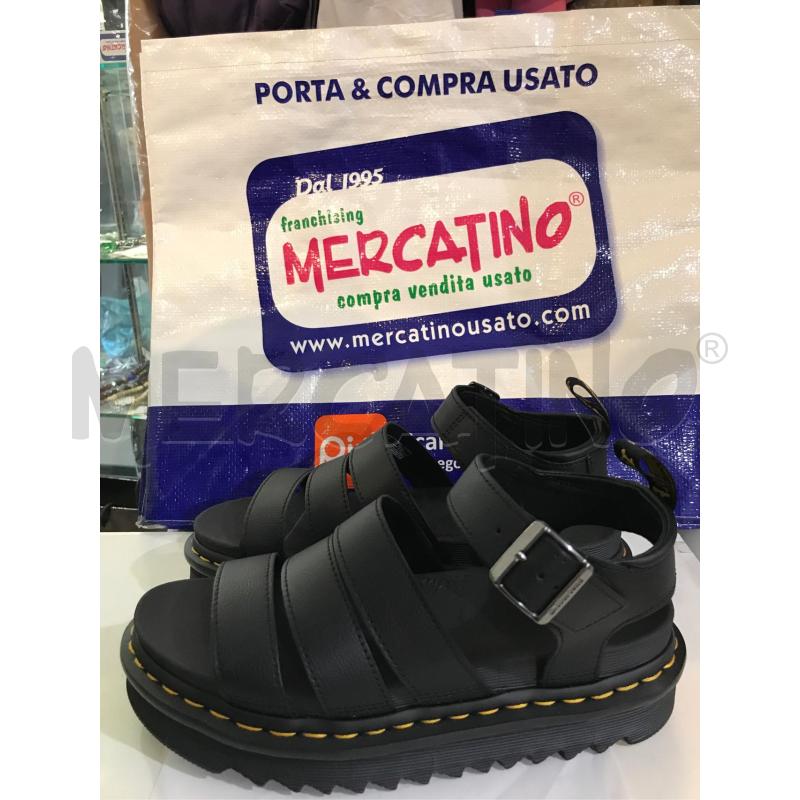 SANDALI DONNA DR MARTENS NERI N 41 | Mercatino dell'Usato Faenza 1