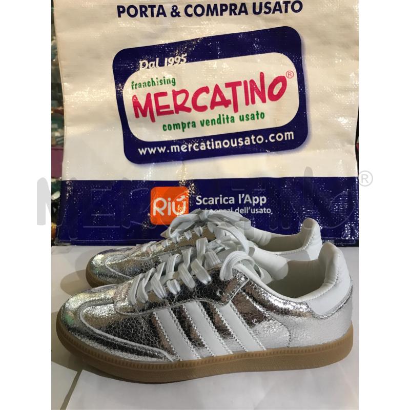 SCARPE DONNA ADIDAS SAMBA ARGENTO 39 1/3 NUOVE | Mercatino dell'Usato Faenza 1