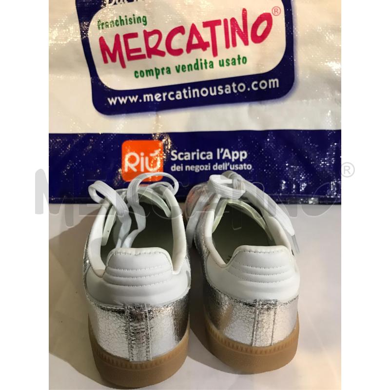 SCARPE DONNA ADIDAS SAMBA ARGENTO 39 1/3 NUOVE | Mercatino dell'Usato Faenza 3