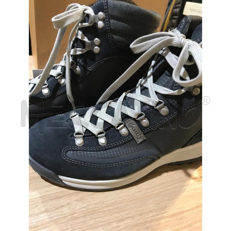 SCARPONI DONNA AKU TREKKING GORETEX CAMOSCIO BLU NUOVO MODELLO RIVA HIGH GTX NUMERO 40 | Mercatino dell'Usato Faenza 2