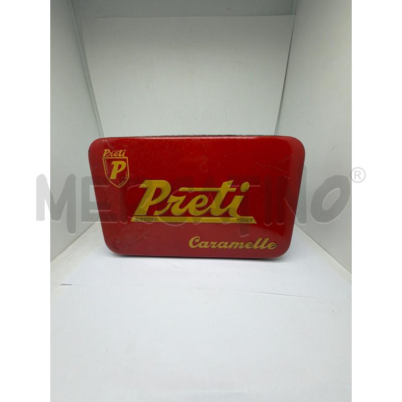 SCATOLA LATTA PRETI CARAMELLE  | Mercatino dell'Usato Faenza 1