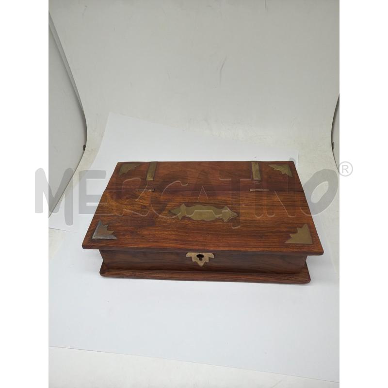 SCATOLA LEGNO LIBRO (NOCHIAVE) | Mercatino dell'Usato Faenza 1
