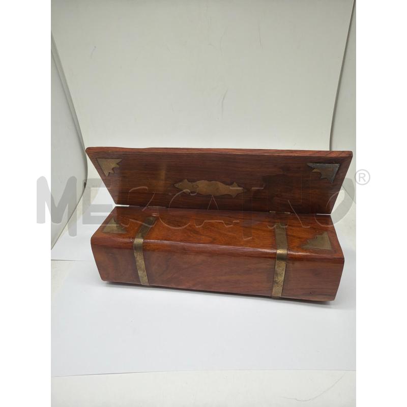 SCATOLA LEGNO LIBRO (NOCHIAVE) | Mercatino dell'Usato Faenza 3