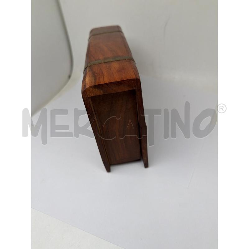 SCATOLA LEGNO LIBRO (NOCHIAVE) | Mercatino dell'Usato Faenza 4