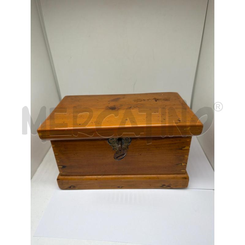 SCATOLINA LEGNO PORTAGIOIE  | Mercatino dell'Usato Faenza 1