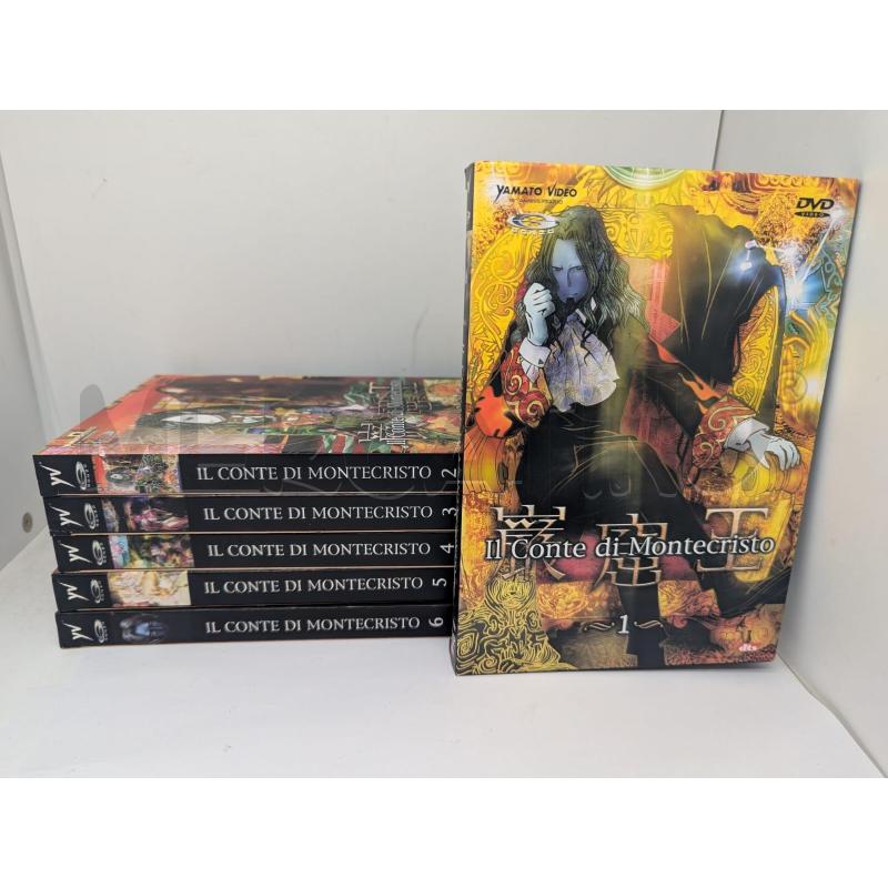 SERIE COMPLETA 1-6 DVD IL CONTE DI MONTECRISTO YAMATO | Mercatino dell'Usato Faenza 1