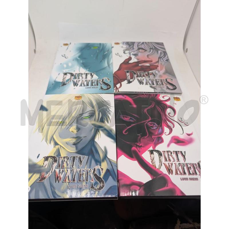 SERIE MANGA DIRTY WATERS 4 VOL. | Mercatino dell'Usato Faenza 1
