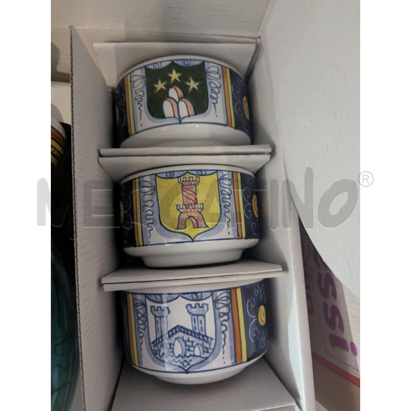 SET 1995 CERAMICA NOT DE BISO' FAENZA CARAFFA+GOTTI | Mercatino dell'Usato Faenza 3