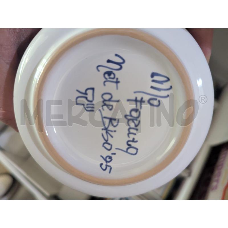SET 1995 CERAMICA NOT DE BISO' FAENZA CARAFFA+GOTTI | Mercatino dell'Usato Faenza 5