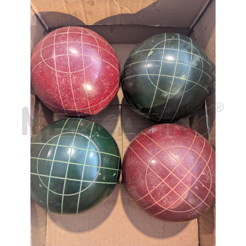 SET 4 BOCCE PROFESSIONALI DIAM.13CM | Mercatino dell'Usato Faenza 1
