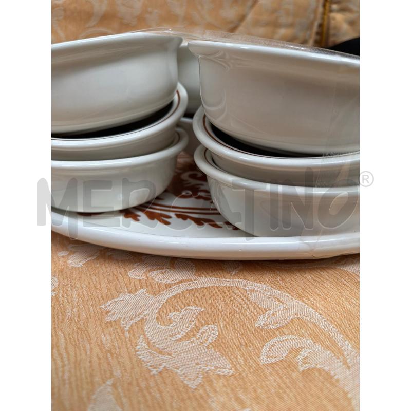 SET CERAMICA BARTOLINI DECORO DRAGO | Mercatino dell'Usato Faenza 4