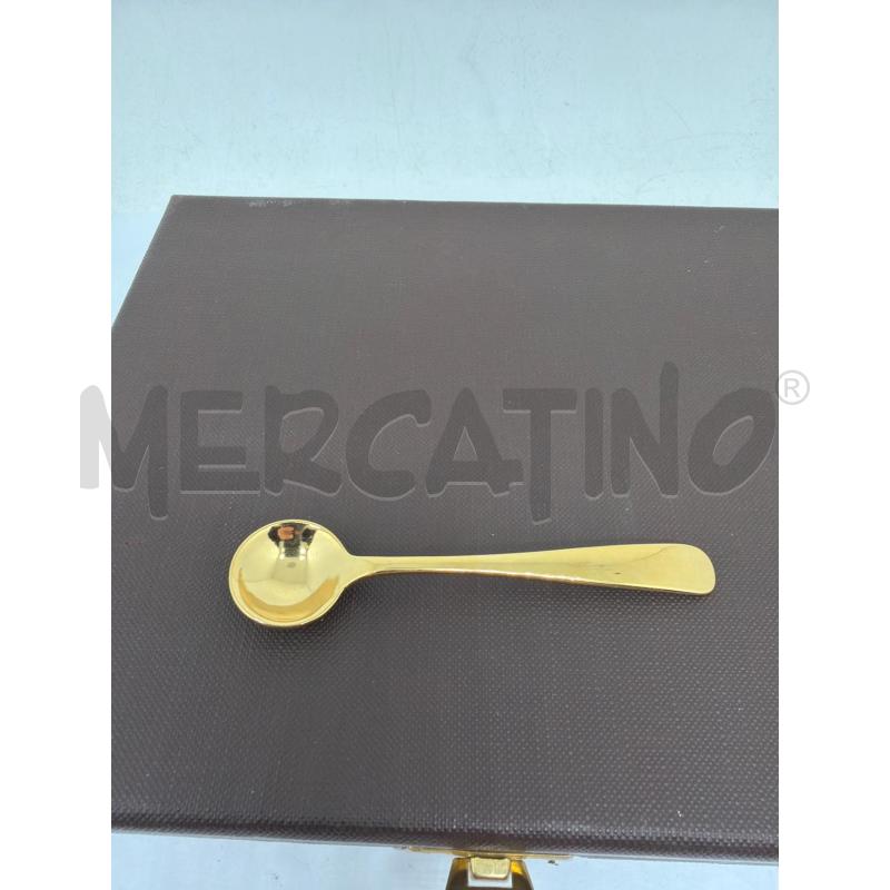SET CUCCHIAINI DORVAL PLACCATI ORO 24K COLLEZIONE  | Mercatino dell'Usato Faenza 3