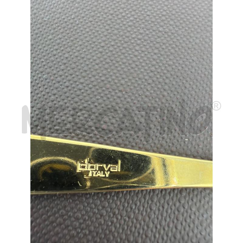 SET CUCCHIAINI DORVAL PLACCATI ORO 24K COLLEZIONE  | Mercatino dell'Usato Faenza 4