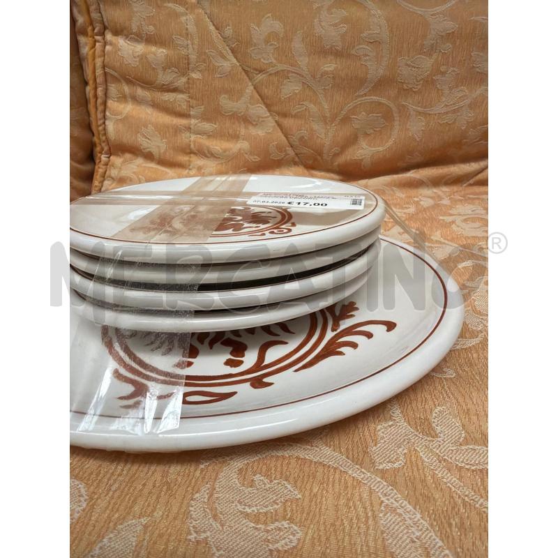 SET PIATTI CERAMICA BARTOLINI DECORO DRAGO | Mercatino dell'Usato Faenza 2