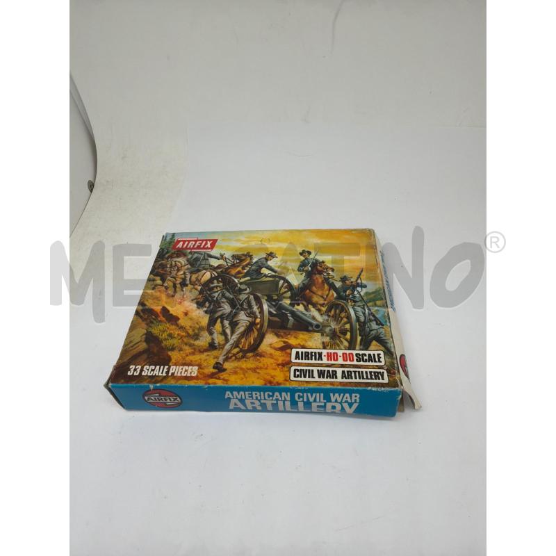 SOLDATINI AIRFIX H0-00 SCALE CIVIL WAR ARTILLERY NON SI DÀ GARANZIA SULLA COMPLETEZZA | Mercatino dell'Usato Faenza 1