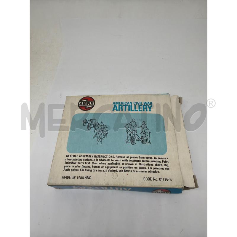 SOLDATINI AIRFIX H0-00 SCALE CIVIL WAR ARTILLERY NON SI DÀ GARANZIA SULLA COMPLETEZZA | Mercatino dell'Usato Faenza 2