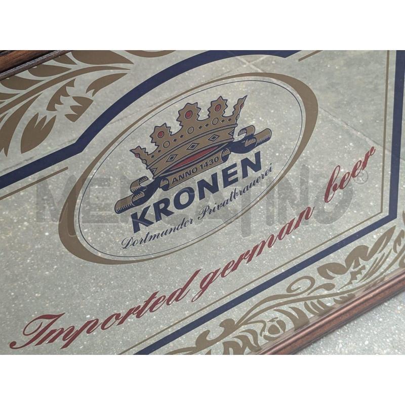 SPECCHIO PUBBLICITARIO BIRRA KRONEN | Mercatino dell'Usato Faenza 2