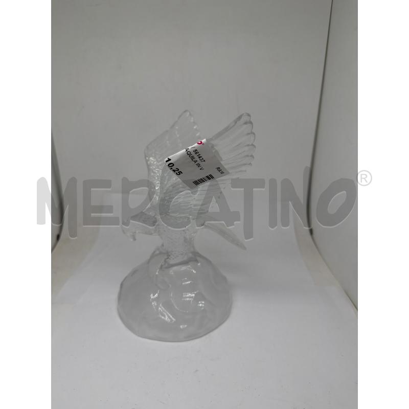 STATUETTA AQUILA IN VETRO | Mercatino dell'Usato Faenza 3