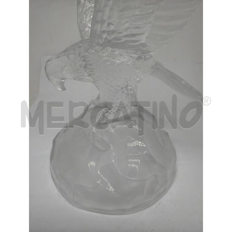 STATUETTA AQUILA IN VETRO | Mercatino dell'Usato Faenza 4