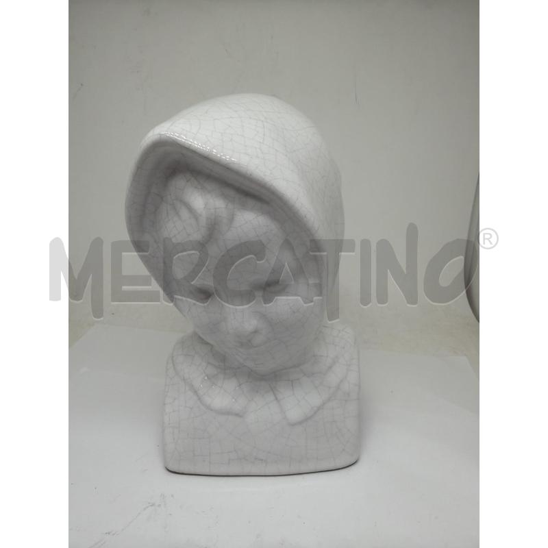 STATUETTA CERAMICA CACF CON ROTTURA DIETRO  | Mercatino dell'Usato Faenza 1